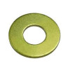 Flat Washer 1/4 USS Grade 8 Yellow Zinc